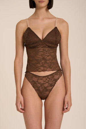 HELEN KNICKERS - BROWN